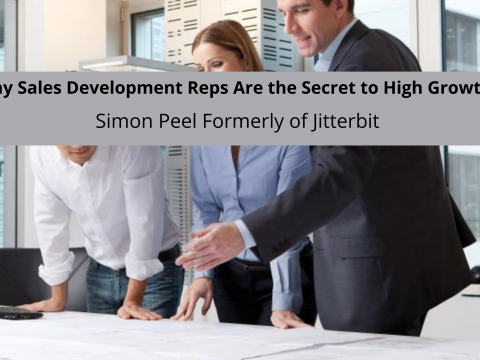 Simon Peel Formerly of Jitterbit Reps Are the Secret High Growth Compan